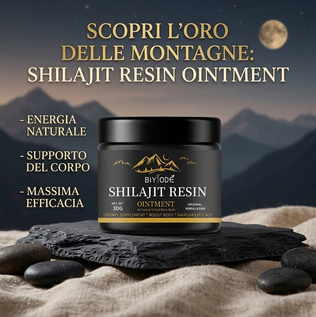 100% Shilajit puro 💎 Fonte di energia vitale dell'Himalaya